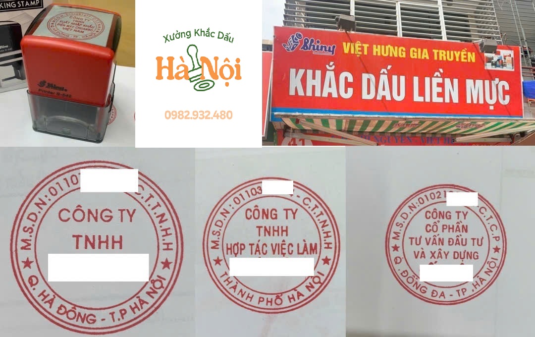 giá làm con dấu tròn