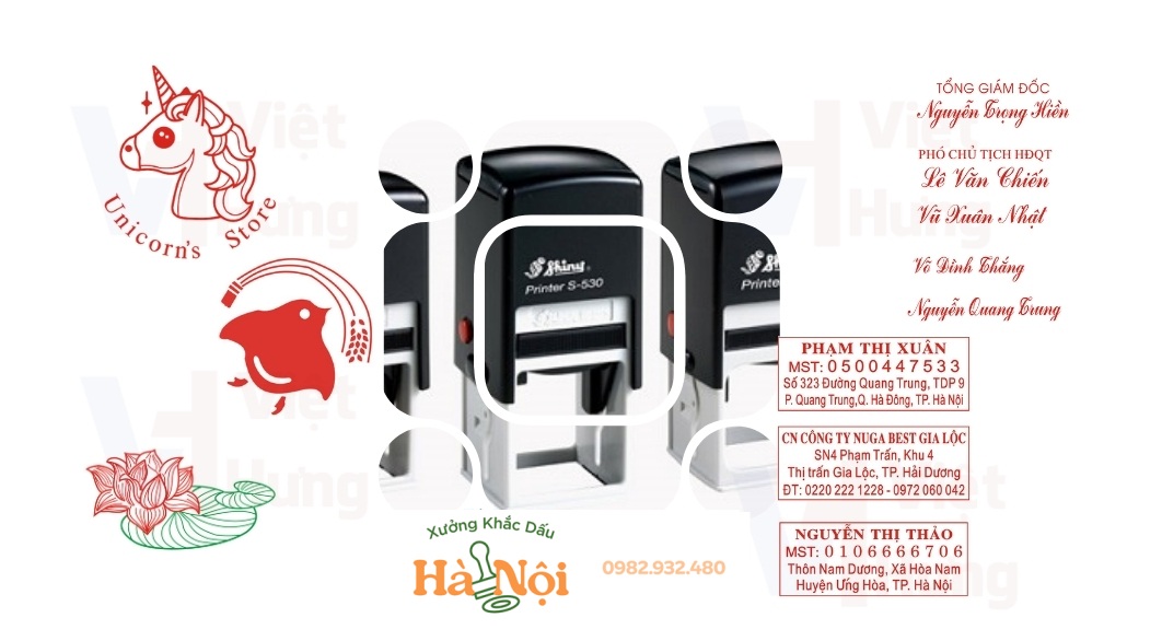 khắc dấu tại long biên