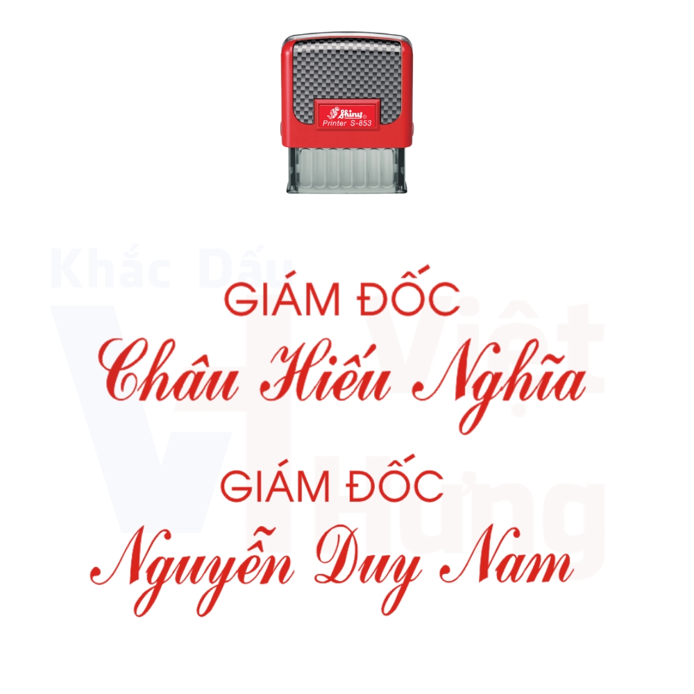 Con Dấu Chức Danh Giám Đốc