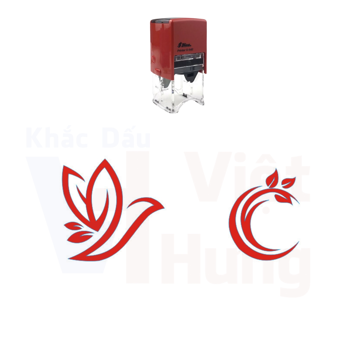 Con Dấu Tròn Logo Thẩm Mỹ Viện